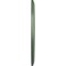 Ekena Millwork Theia Ceiling Medallion (Fits Canopies up to 6 3/4"), 24"OD x 3 5/8"ID x 1 3/4"P, Athenian Green CM24THAGF - alternate 2